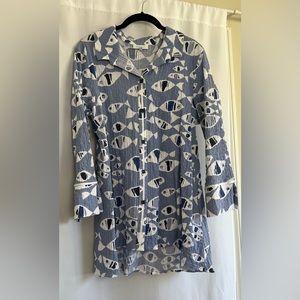 Summer Tunic Top, long sleeve, Habitat.